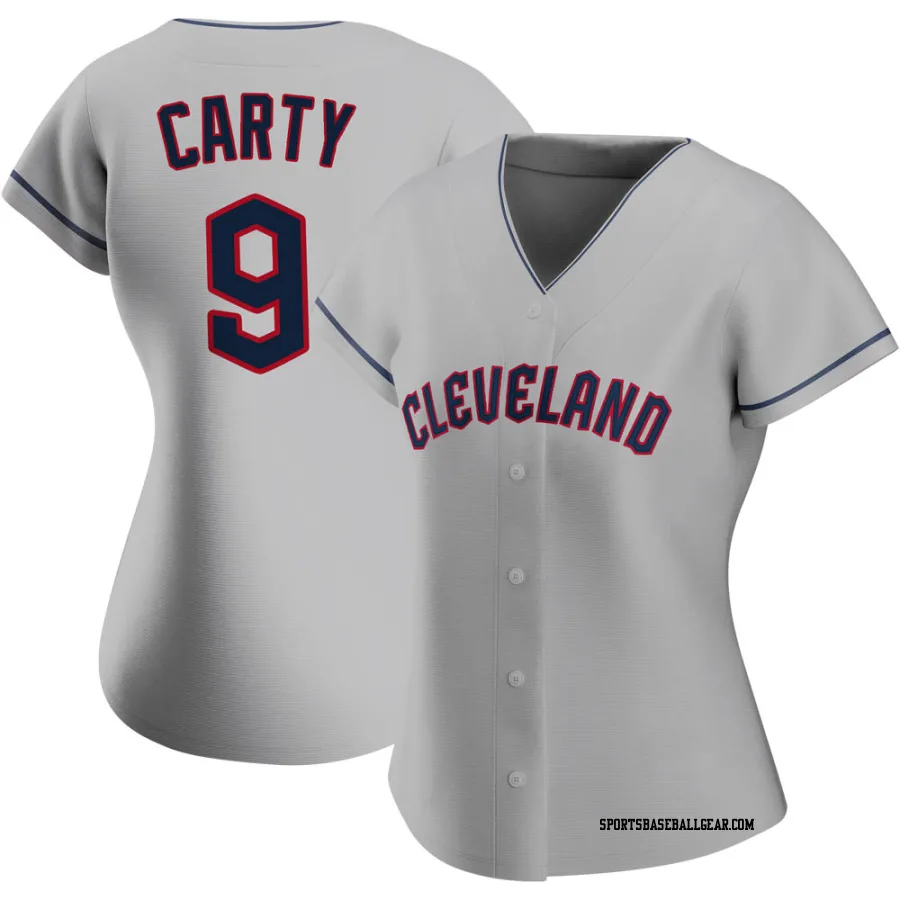 Rico Carty Women's Cleveland Guardians Gray Replica Road Jersey