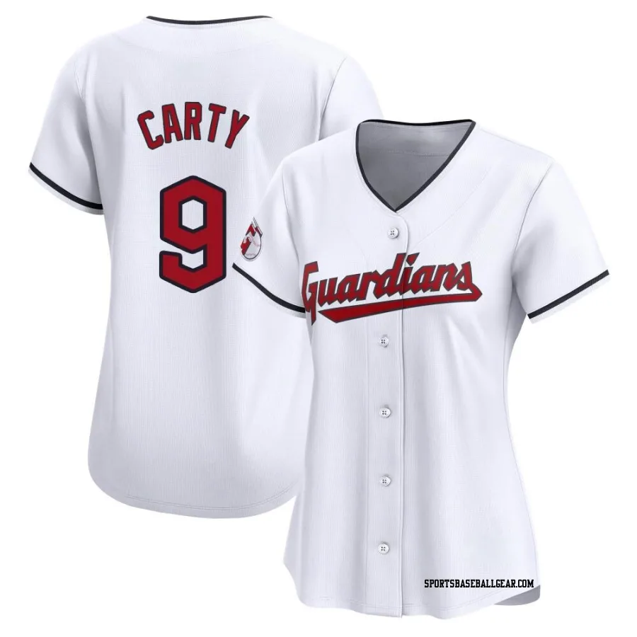 Rico Carty Women's Cleveland Guardians White Limited Home Jersey