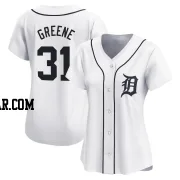 Riley Greene Women's Detroit Tigers White Limited Home Jersey