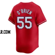 Riley O'Brien Men's St. Louis Cardinals Red Limited 2024 City Connect Jersey