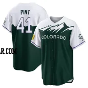 Riley Pint Men's Colorado Rockies Green Replica 2022 City Connect Jersey