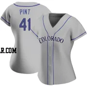 Riley Pint Women's Colorado Rockies Gray Replica Road Jersey