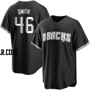 Riley Smith Men's Arizona Diamondbacks Black/White Replica Jersey