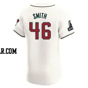 Riley Smith Men's Arizona Diamondbacks Cream Elite Home Patch Jersey