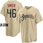 Riley Smith Men's Arizona Diamondbacks Gold Replica 2021 City Connect Cool Base Jersey