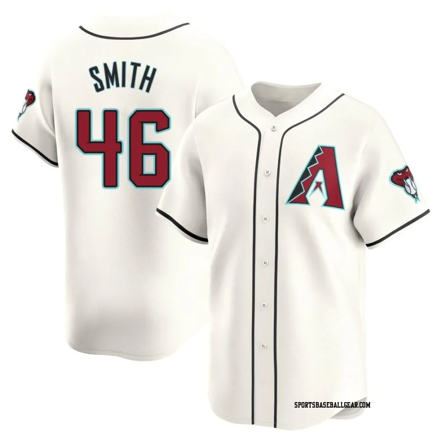 Riley Smith Men's Arizona Diamondbacks White Limited Home Jersey