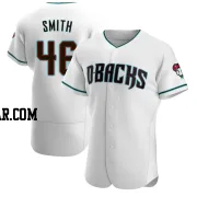 Riley Smith Men's Arizona Diamondbacks White/Teal Authentic Alternate Jersey