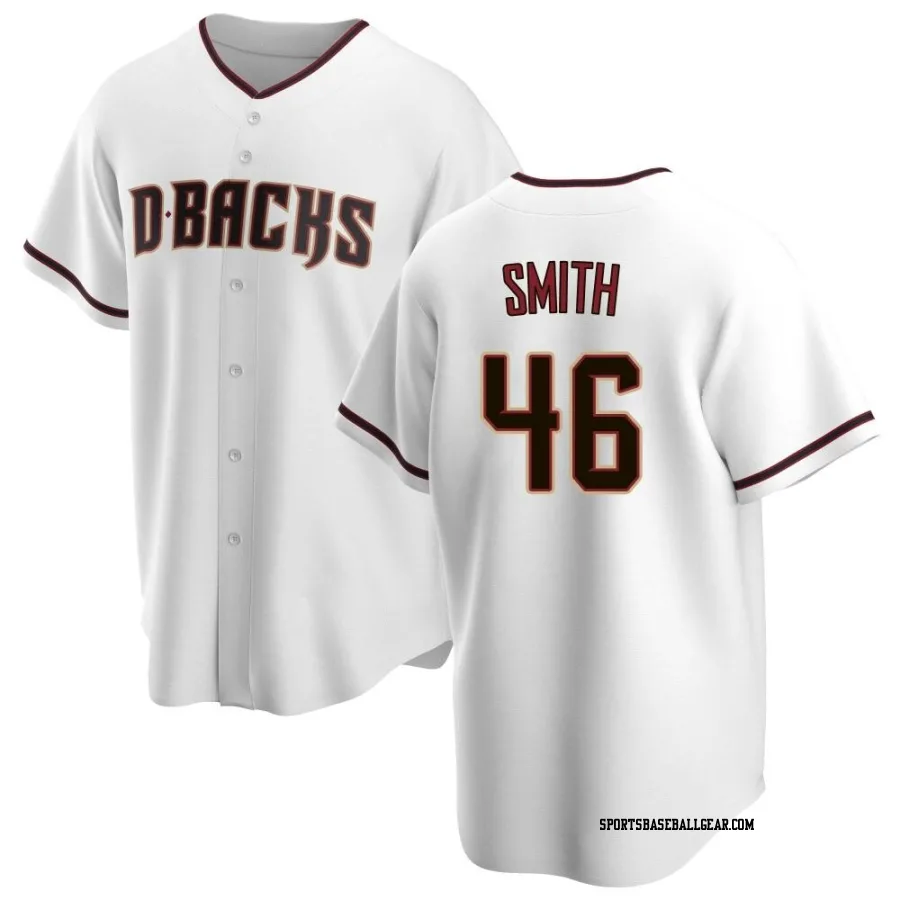 Riley Smith Youth Arizona Diamondbacks White Replica Home Jersey