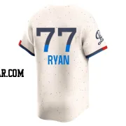 River Ryan Men's Los Angeles Dodgers Cream Limited 2024 City Connect Jersey