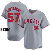 Roansy Contreras Men's Los Angeles Angels Gray Limited Away Jersey