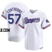 Roansy Contreras Men's Texas Rangers White Limited Home Jersey