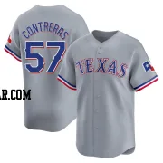 Roansy Contreras Youth Texas Rangers Gray Limited Away Jersey