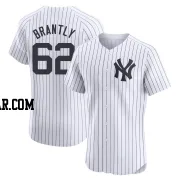 Rob Brantly Men's New York Yankees White Elite Home Jersey