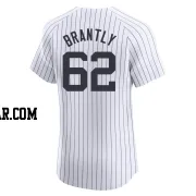 Rob Brantly Men's New York Yankees White Elite Home Jersey