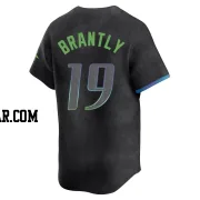 Rob Brantly Men's Tampa Bay Rays Charcoal Limited 2024 City Connect Jersey