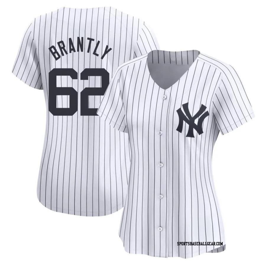 Rob Brantly Women's New York Yankees White Limited Yankee Home Jersey