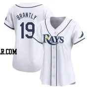 Rob Brantly Women's Tampa Bay Rays White Limited Home Jersey