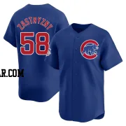 Rob Zastryzny Men's Chicago Cubs Royal Limited Alternate Jersey