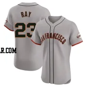 Robbie Ray Men's San Francisco Giants Gray Elite Road Jersey