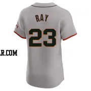 Robbie Ray Men's San Francisco Giants Gray Elite Road Jersey