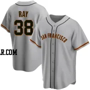 Robbie Ray Men's San Francisco Giants Gray Replica Road Jersey