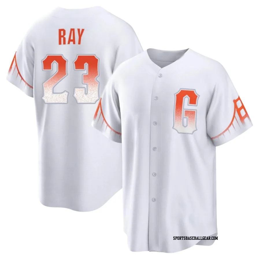 Robbie Ray Men's San Francisco Giants White Replica 2021 City Connect Jersey