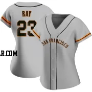 Robbie Ray Women's San Francisco Giants Gray Authentic Road Jersey