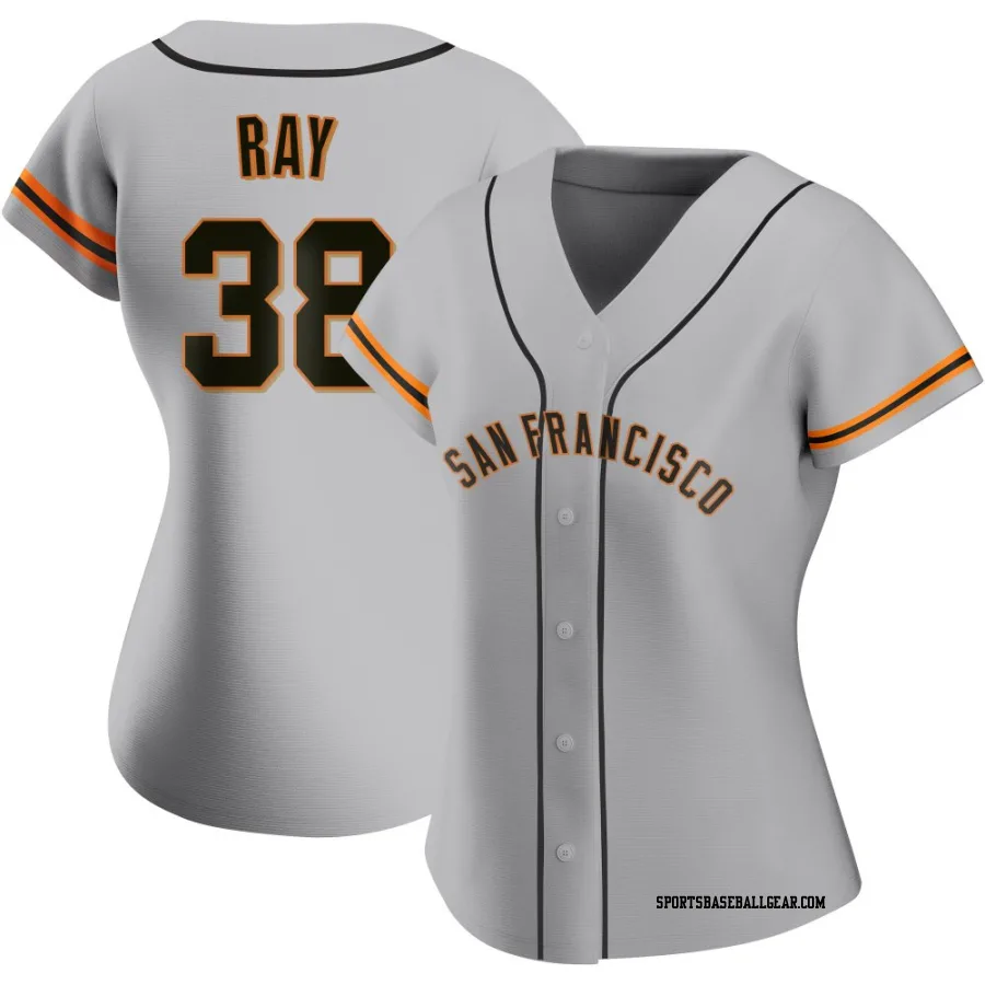 Robbie Ray Women's San Francisco Giants Gray Replica Road Jersey