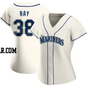 Robbie Ray Women's Seattle Mariners Cream Authentic Alternate Jersey