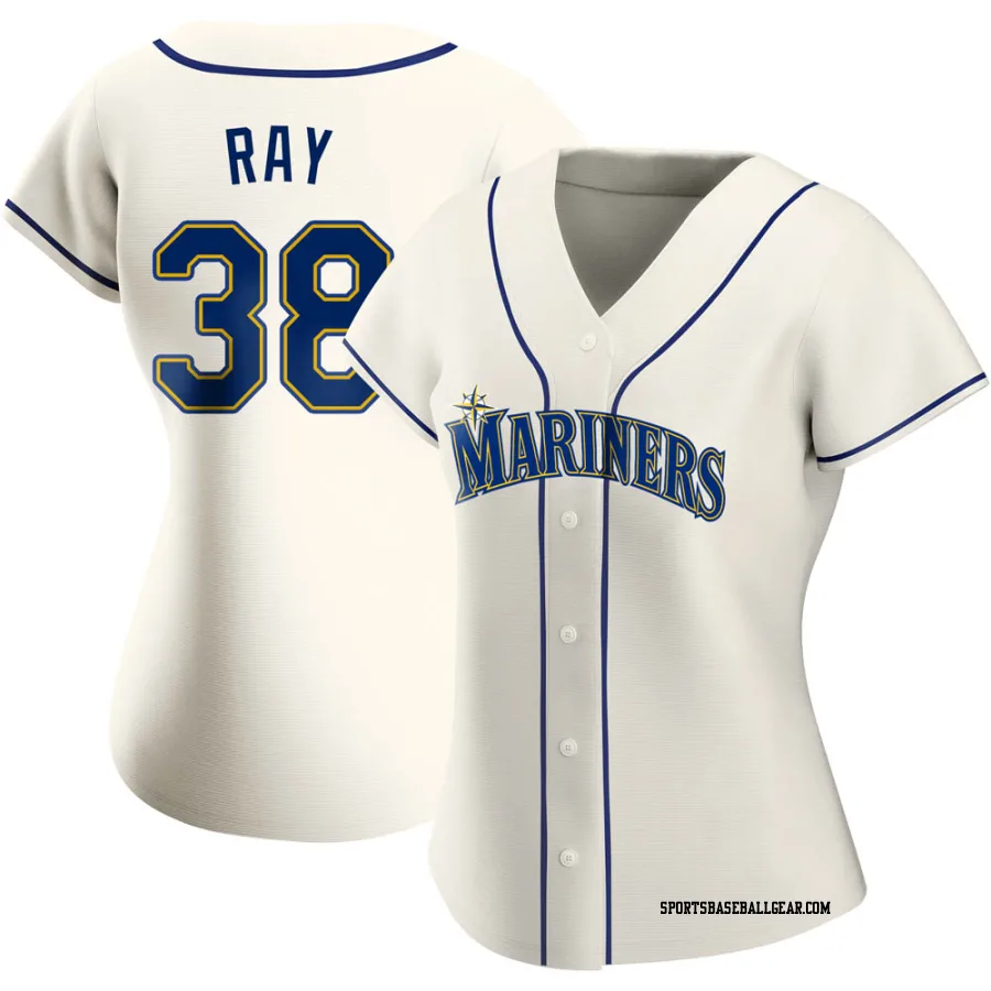 Robbie Ray Women's Seattle Mariners Cream Authentic Alternate Jersey