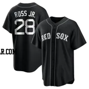 Robbie Ross Jr. Men's Boston Red Sox Black/White Replica Jersey