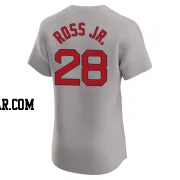 Robbie Ross Jr. Men's Boston Red Sox Gray Elite Road Jersey