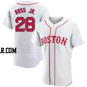 Robbie Ross Jr. Men's Boston Red Sox White Authentic 2021 Patriots' Day Jersey