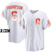 Robby Thompson Men's San Francisco Giants White Replica 2021 City Connect Jersey