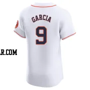 Robel Garcia Men's Houston Astros White Elite Home Jersey