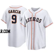 Robel Garcia Men's Houston Astros White Replica 2022 World Series Home Jersey