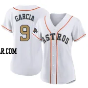 Robel Garcia Women's Houston Astros Gold Authentic White 2023 Collection Jersey