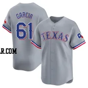 Robert Garcia Men's Texas Rangers Gray Limited Away Jersey