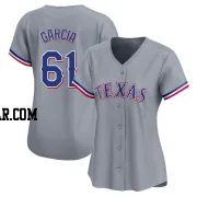 Robert Garcia Women's Texas Rangers Gray Limited Away Jersey