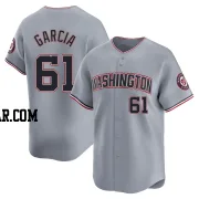 Robert Garcia Youth Washington Nationals Gray Limited Road Jersey