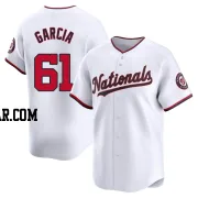 Robert Garcia Youth Washington Nationals White Limited Home Jersey