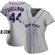 Robert Gsellman Women's New York Mets Gray Authentic Road Jersey