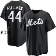 Robert Gsellman Youth New York Mets Black/White Replica Jersey