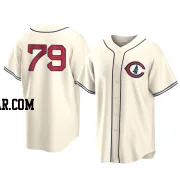 Robert Stock Men's Chicago Cubs Cream Replica 2022 Field Of Dreams Jersey