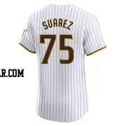 Robert Suarez Men's San Diego Padres White Elite Home Jersey