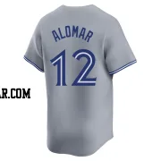 Roberto Alomar Men's Toronto Blue Jays Gray Limited Away Jersey