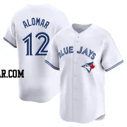 Roberto Alomar Men's Toronto Blue Jays White Limited Home Jersey