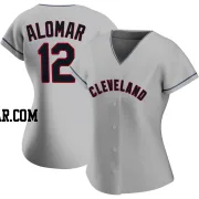 Roberto Alomar Women's Cleveland Guardians Gray Authentic Road Jersey