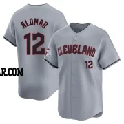 Roberto Alomar Youth Cleveland Guardians Gray Limited Road Jersey