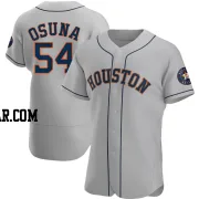 Roberto Osuna Men's Houston Astros Gray Authentic Road Jersey